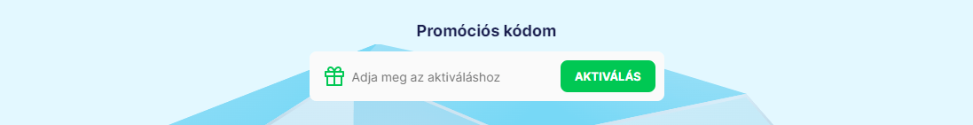promóciók kódjait